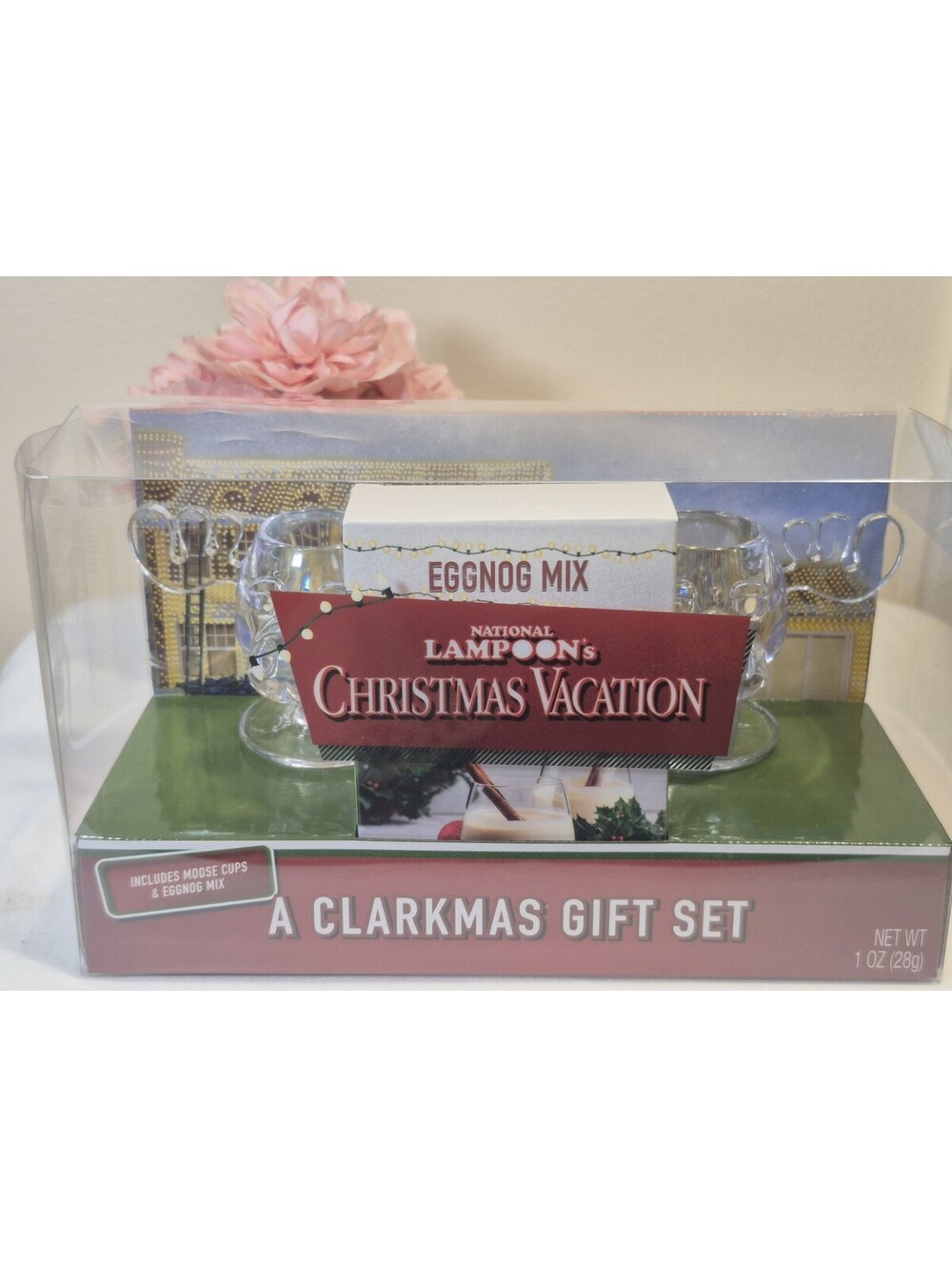 Modern Gourmet Foods National Lampoon Moose Cups & Eggnog Mix Gift Set